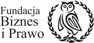 Logo fundacji biznes i prawo